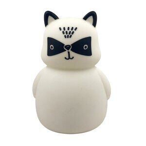 Raccoon LED Soft-Touch Color-Changing Nightlight 6.75" - Pillowfort